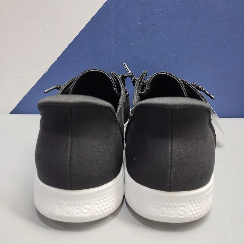 BOBS by Skechers Slip-ins Skip Cute Spot Twist Walking Shoes Womens 10 Black